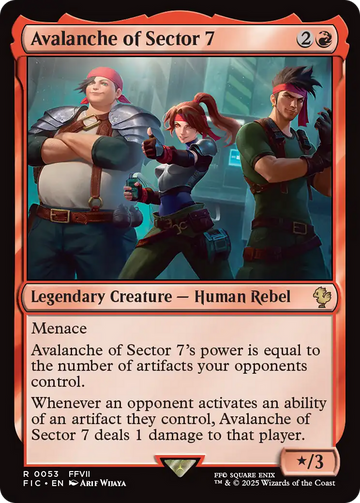 Avalanche of Sector 7 [FINAL FANTASY Commander]