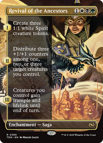 Revival of the Ancestors (Borderless) [Tarkir: Dragonstorm]