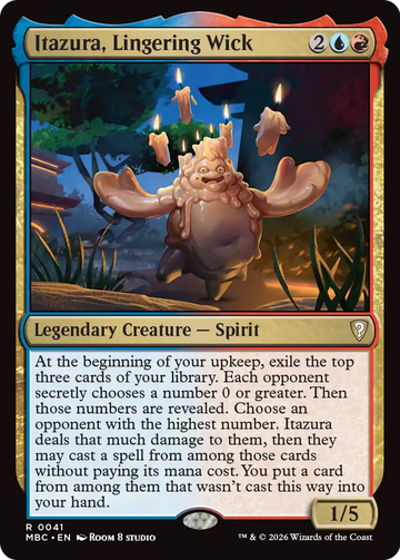Itazura, Lingering Wick [Mystery Booster: Commander Edition]