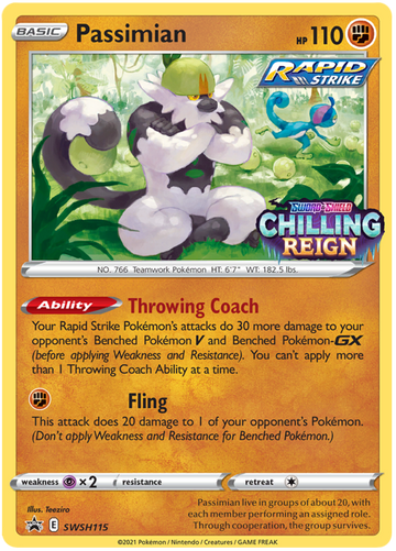 Passimian (SWSH115) [Sword & Shield: Black Star Promos]