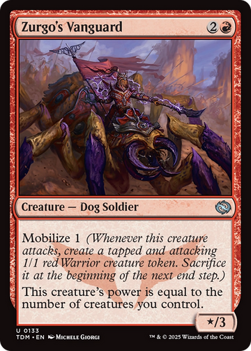 Zurgo's Vanguard [Tarkir: Dragonstorm]