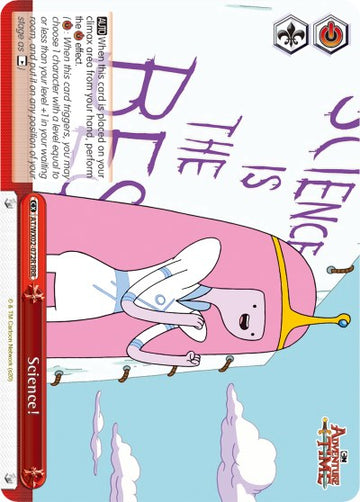 Science! (AT/WX02-072R RRR) [Adventure Time]