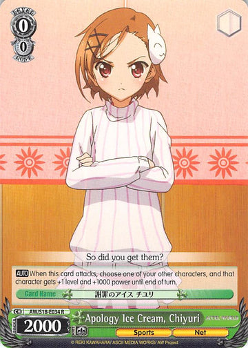 Apology Ice Cream, Chiyuri (AW/S18-E034 R) [Accel World]