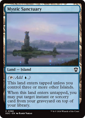 Mystic Sanctuary [Secrets of Strixhaven Commander]