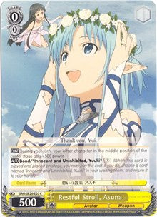 Restful Stroll, Asuna (SAO/SE26-E03 C) [Sword Art Online II Vol.2]