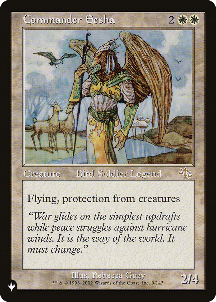 Commander Eesha [The List]