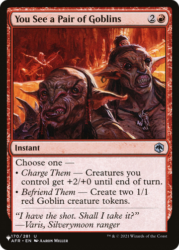 Call Out the Goblins! - Boggart Shenanigans [Secret Lair Drop Series]