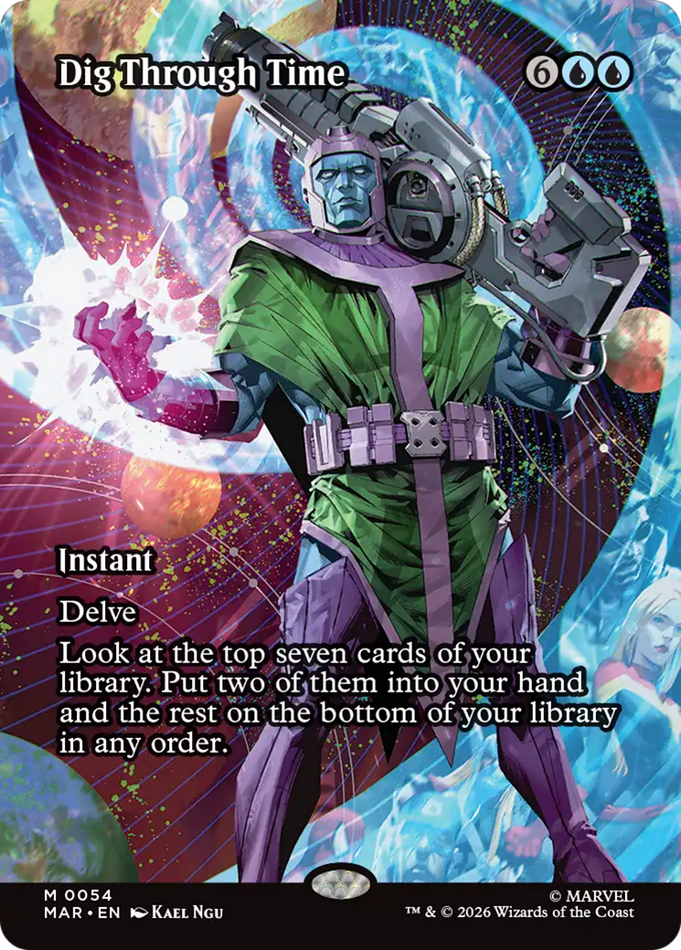 Dig Through Time (Borderless) [Marvel Universe: Eternal-Legal]