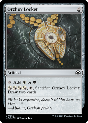 Orzhov Locket [March of the Machine Commander]