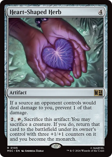 Heart-Shaped Herb [Marvel Super Heroes Commander]