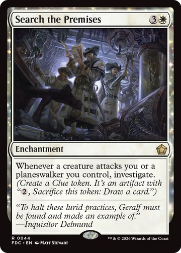 Search the Premises [Foundations Commander]