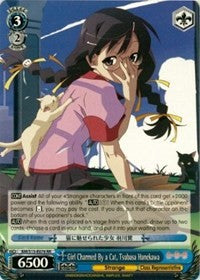 Girl Charmed By a Cat, Tsubasa Hanekawa (BM/S15-E076 RR) [BAKEMONOGATARI]