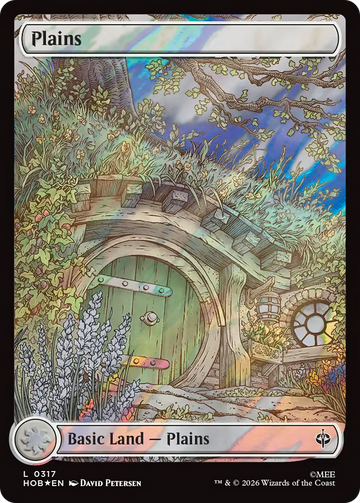 Plains (0317) (Surge Foil) [The Hobbit]