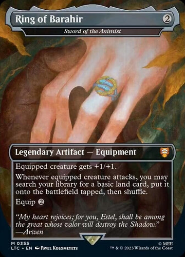 Ring of Barahir - Sword of the Animist [The Lord of the Rings: Tales of Middle-Earth Commander]