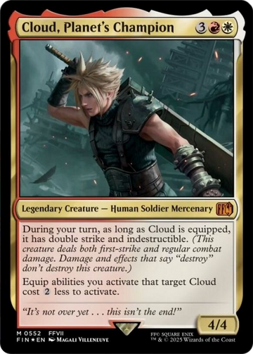 Cloud, Planet's Champion [FINAL FANTASY]