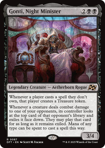 Gonti, Night Minister (Promo Pack) [Aetherdrift Promos]