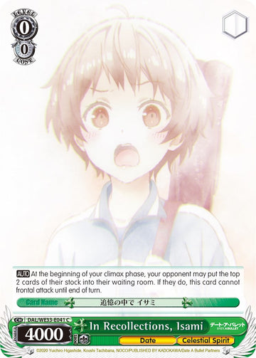 In Recollections, Isami (DAL/WE33-E041 C) [Date A Bullet]