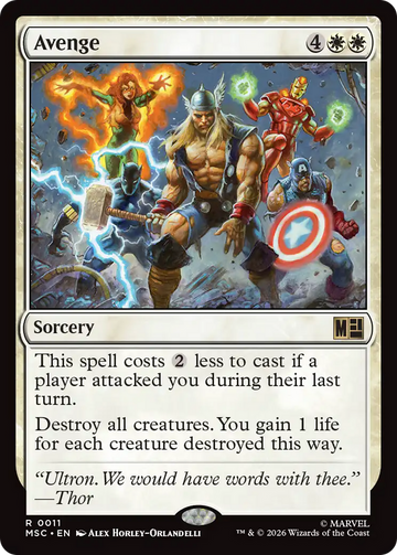 Avenge [Marvel Super Heroes Commander]