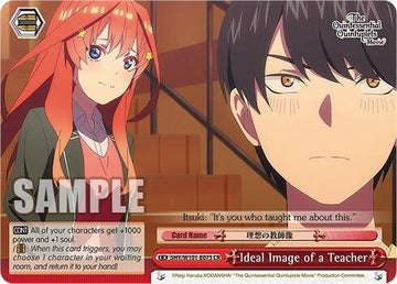 Ideal Image of a Teacher (5HY/W101-E075 CR) [The Quintessential Quintuplets Movie]