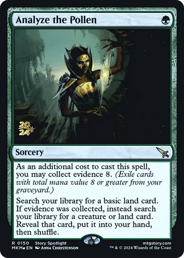 Analyze the Pollen [Murders at Karlov Manor Prerelease Promos]