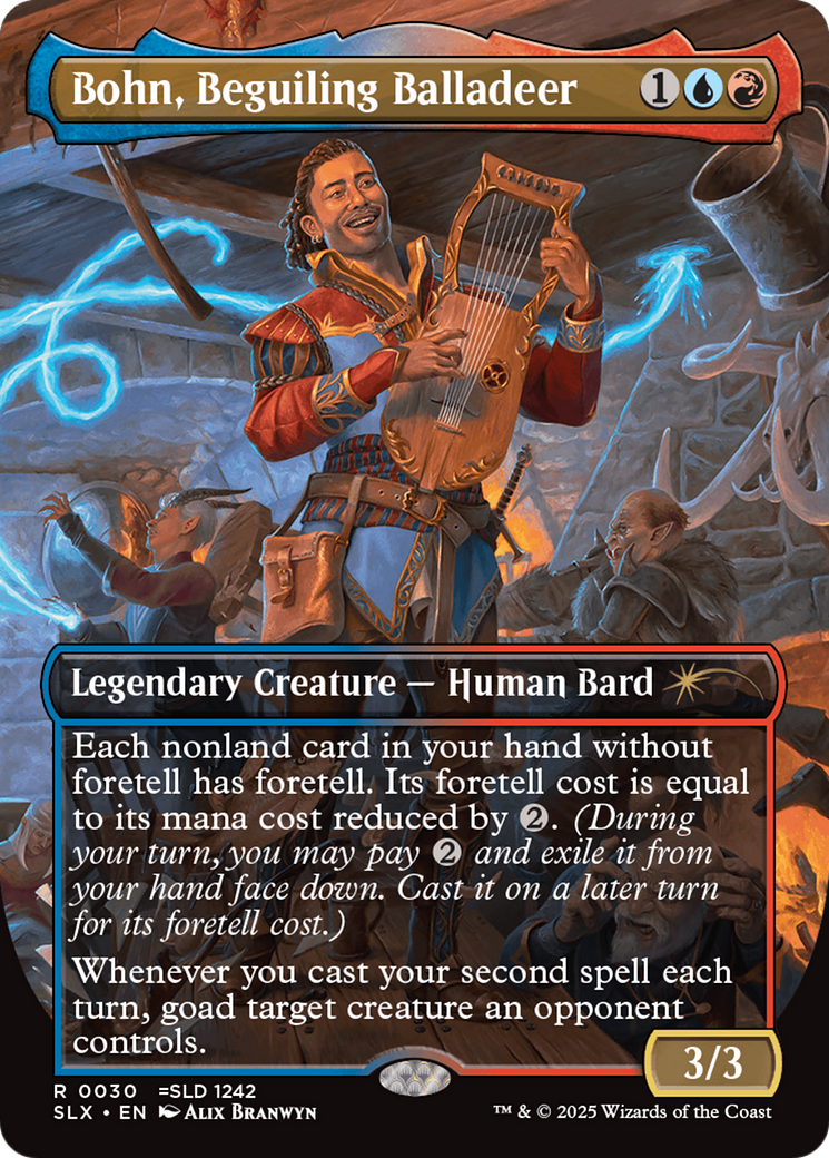 Bohn, Beguiling Balladeer [Secret Lair: Universes Within]