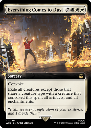Everything Comes to Dust (Extended Art) [Doctor Who]