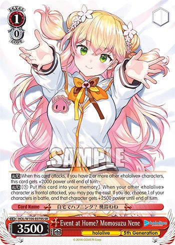 Event at Home? Momosuzu Nene [hololive production Vol. 2]