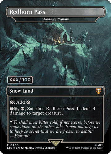 Redhorn Pass - Mouth of Ronom (Serialized) [The Lord of the Rings: Tales of Middle-Earth Commander]