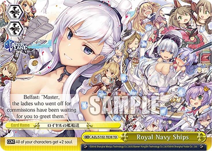 Royal Navy Ships (AZL/S102-TE38 TD) [Azur Lane]