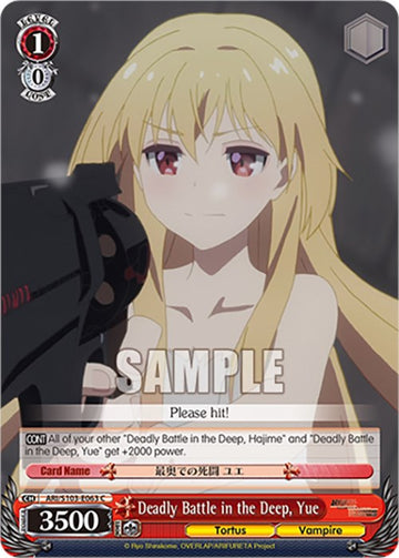 Deadly Battle in the Deep, Yue (ARI/S103-E063 C) [Arifureta: From Commonplace to World's Strongest]