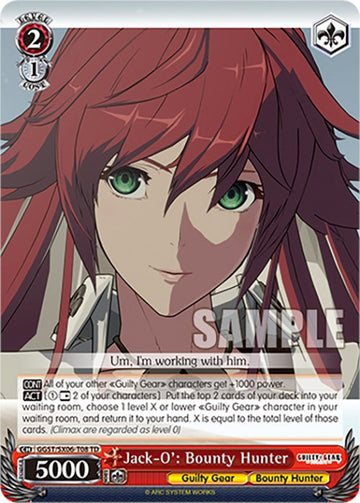 Jack-O': Bounty Hunter (GGST/SX06-T08 TD) [Guilty Gear -Strive-]