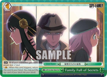 Family Full of Secrets (SPY/S106-TE20 TD) [SPY x FAMILY]