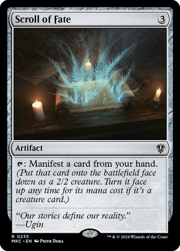 Scroll of Fate [Murders at Karlov Manor Commander]