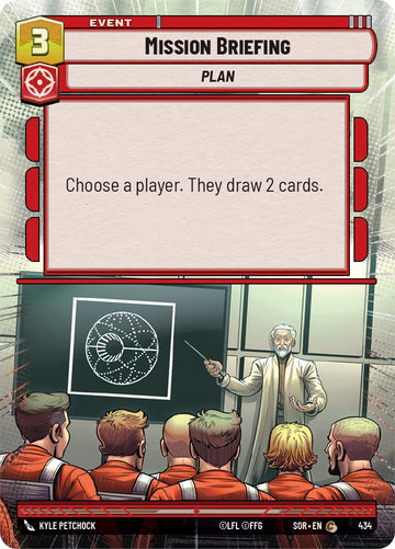 Mission Briefing (Hyperspace) (434) [Spark of Rebellion]