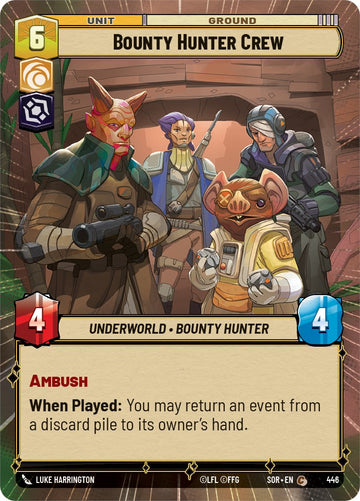 Bounty Hunter Crew (Hyperspace) (446) [Spark of Rebellion]