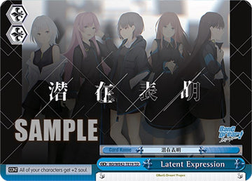 Latent Expression (BD/WE42-TE19 TD) [BanG Dream! Girls Band Party! Countdown Collection]