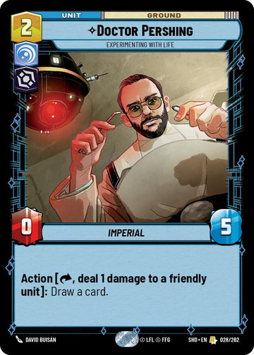 Doctor Pershing - Experimenting With Life (028/262) (028/262) [Shadows of the Galaxy]