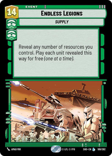Endless Legions (109/262) (109/262) [Shadows of the Galaxy]