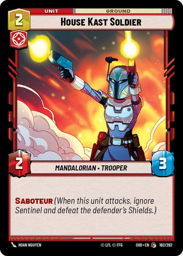 House Kast Soldier (162/262) (162/262) [Shadows of the Galaxy]