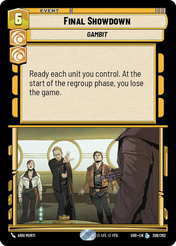Final Showdown (208/262) (208/262) [Shadows of the Galaxy]