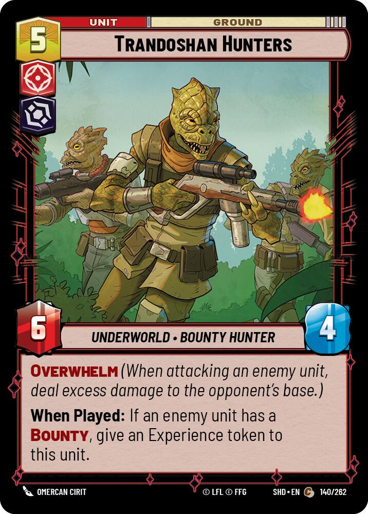Trandoshan Hunters (140/262) (140/262) [Shadows of the Galaxy]