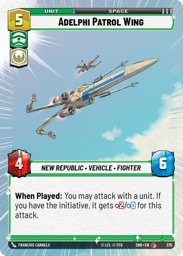 Adelphi Patrol Wing (370) (Hyperspace) (370) [Shadows of the Galaxy]