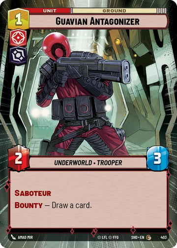 Guavian Antagonizer (403) (Hyperspace) (403) [Shadows of the Galaxy]