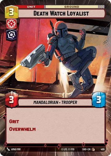 Death Watch Loyalist (405) (Hyperspace) (405) [Shadows of the Galaxy]