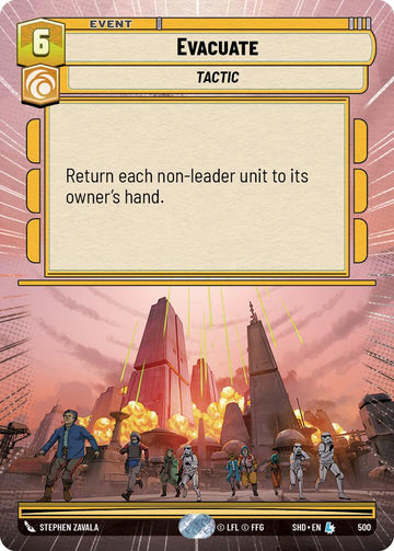 Evacuate (500) (Hyperspace) (500) [Shadows of the Galaxy]
