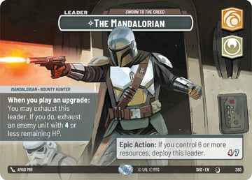 The Mandalorian - Sworn To The Creed (280) (Showcase) (280) [Shadows of the Galaxy]