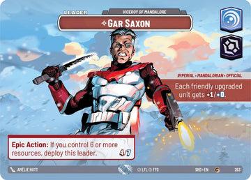 Gar Saxon - Viceroy of Mandalore (263) (Showcase) (263) [Shadows of the Galaxy]