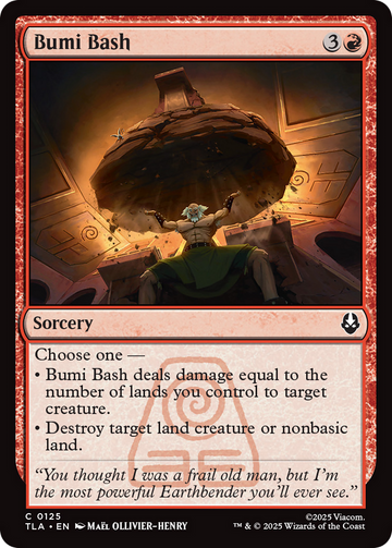 Bumi Bash [Avatar: The Last Airbender]