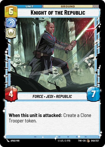 Knight of the Republic (049/257) (049/257) [Twilight of the Republic]
