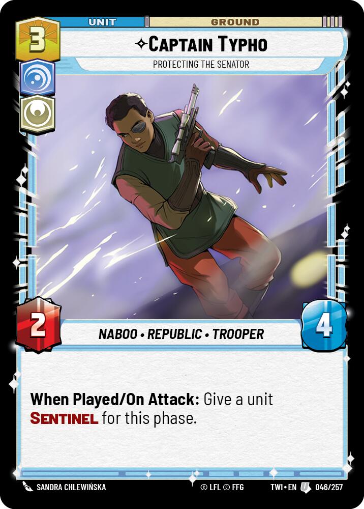 Captain Typho - Protecting the Senator (046/257) (046/257) [Twilight of the Republic]